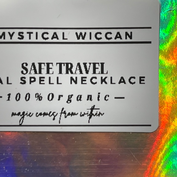 Safe Travel Spell Necklace - Picture 2 of 2